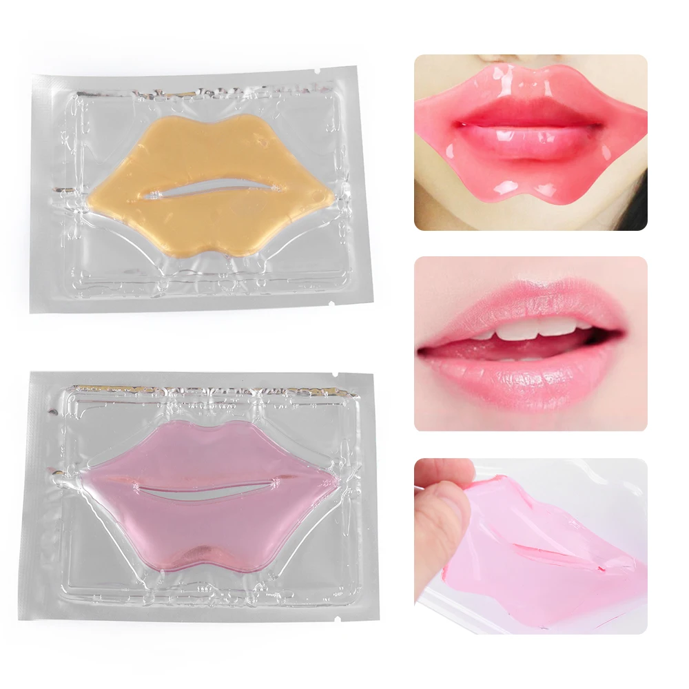 5/10/15PCs Collagen Lip Mask Exfoliating Lip Scrub Dead Skin Remover Moisturizing Anti Wrinkle