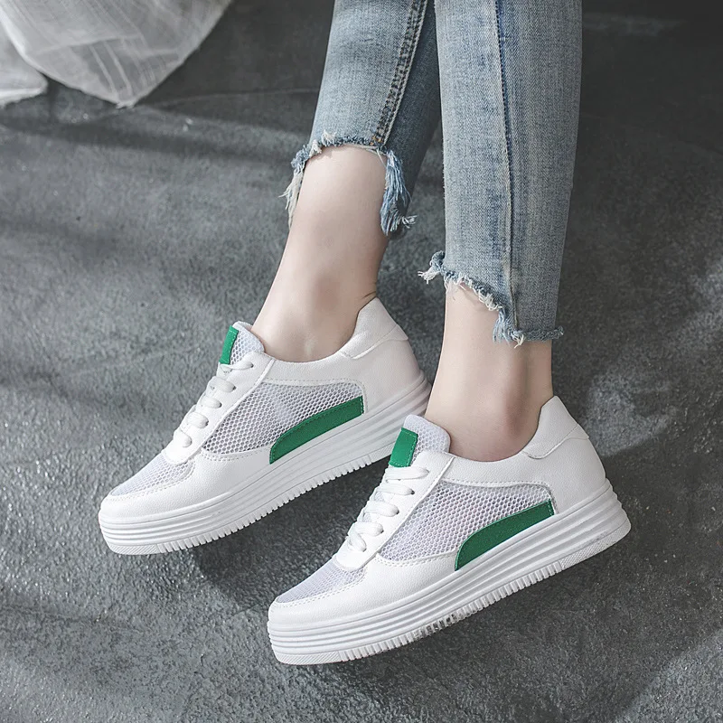 

Women Summer Comfortable Flats Lace Up Sneakers Mesh Casual Female Loafers Shoes for Women's shoes