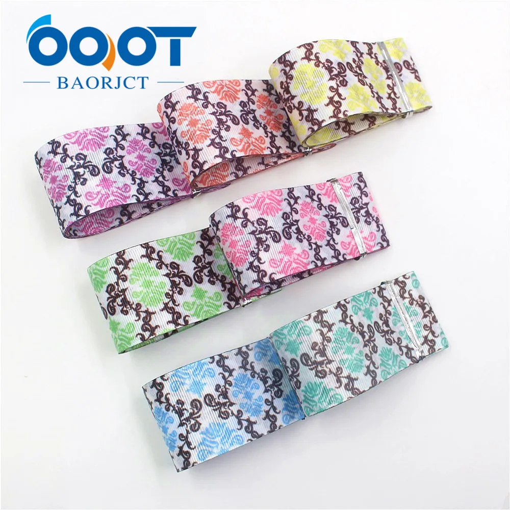 

OOOT BAORJCT I-19628-1526,38mm 10yards Pattern Double-sided printed grosgrain ribbons,tape crafts,bow cap DIY accessories