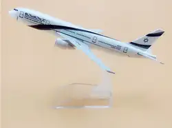 Размер 1:400 модель самолета Boeing 777 Израиль авиационный самолет B777 металлическая модель самолета для детей игрушки Рождественский подарок