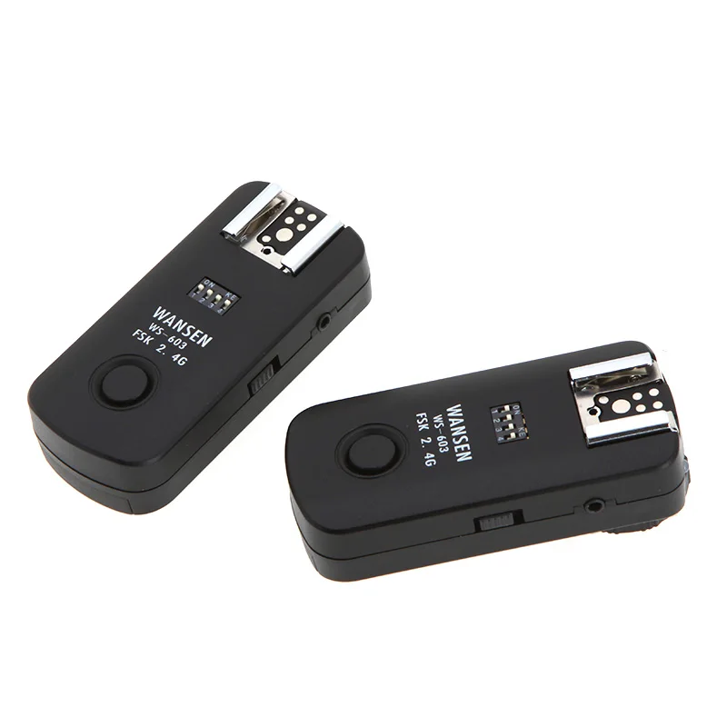 Prix pour 2.4 Ghz 16 Canaux Sans Fil Déclencheur Flash Synchronisé Déclencheur Télécommande Émetteur-Récepteur pour Canon WS-603C Prix pour 2.4 Ghz 16 Canaux Sans Fil Déclencheur Flash Synchronisé Déclencheur Télécommande Émetteur-Récepteur pour Canon WS-603C