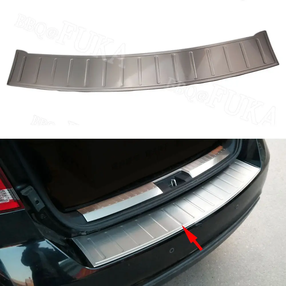 

For Dodge Journey 2009 2010-2015 2016 2017 2018 Rear Trunk Outer Bumper Protector Sill Cover Trim Plate Decorative Accessories