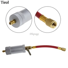 R134A R12 R22 кондиционер машинного масла/Краска для инъекций инструмент для инъекций 2 Oz 1/" чистый жидкий маслоохлаждающая наполнительная трубка Прямая поставка