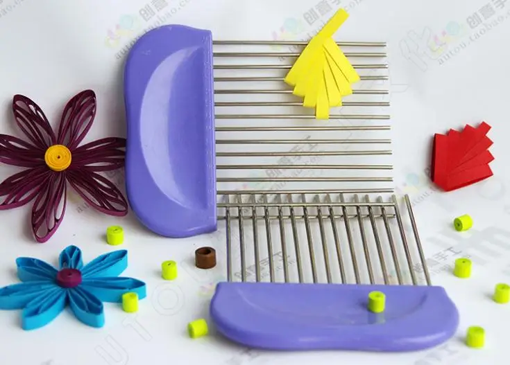 

15 needles origami paper quilling Tool -paper Quilling Comb creations diy templated essential quilling tools free shipping