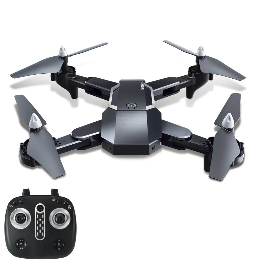

Foldable 2.4G Mini RC Drone RC Quadcopter RC Helicopters 1080P WIFI FPV Camera Set Height Hover 3D Rolling Gravity Sense Control