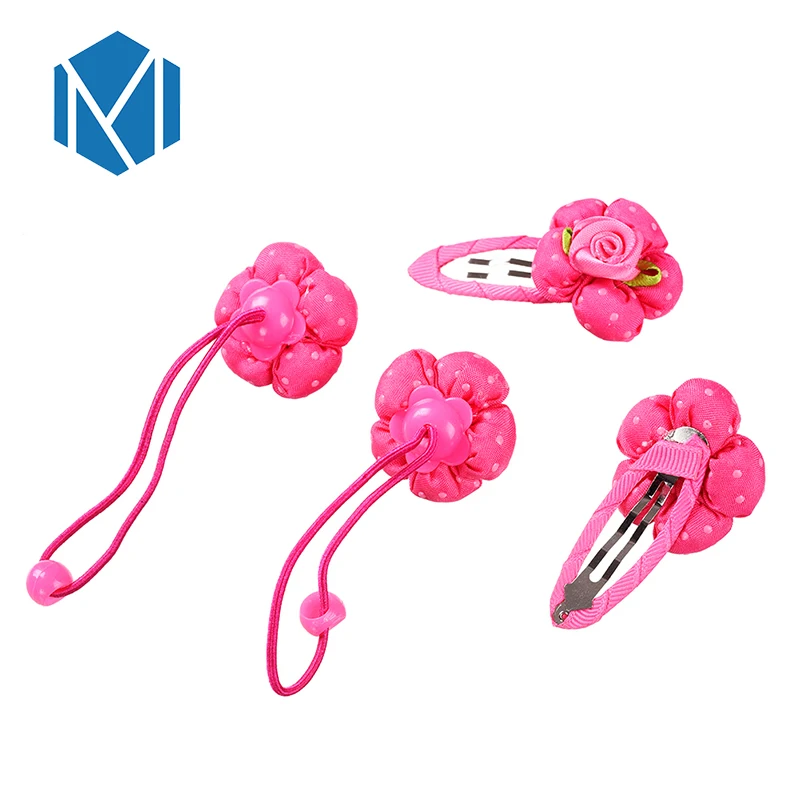 M MISM/1 комплект = 7 шт. аксессуаров для волос с цветком детей модная заколка