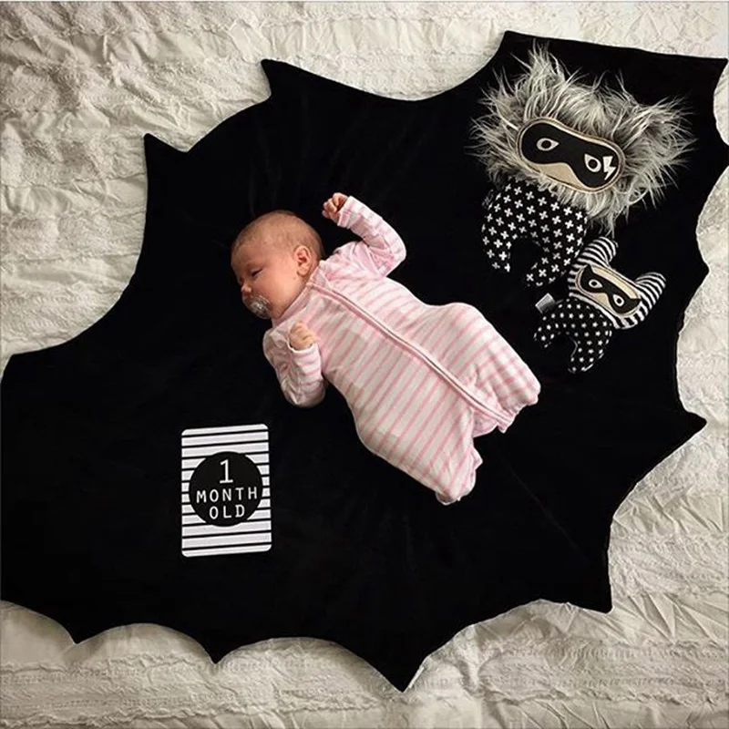 Hot Sale Fashion Batman Blanket font b Play b font font b Mat b font baby