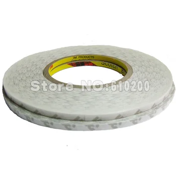 

Free shipping 8mm*50M Original Double Sided Adhesive Sticky Tape for Mobile Phone Touch Screen/LCD/Display Glass