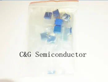 

3296 3296W Variable potentiometer, 12valuesX5pcs=60pcs,variable resistor,potentiometer Assorted Kit,