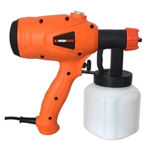 Электрический краскопульт ZHUI TU 350 Вт 600 Вт 220 В, мощный домашний электрический Краскораспылитель с 3 насадками, ручной регулируемый Краскораспылитель