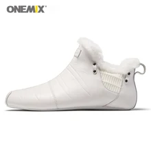 Onemix/теплая прогулочная обувь для мужчин; домашняя обувь без клея; Экологически чистая прогулочная обувь; Тапочки