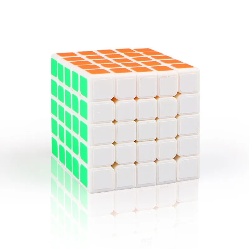 Волшебные кубики Профессиональные 5*5*5 6,2 см наклейка Скорость Твист Головоломка игрушки для детей подарок волшебный куб