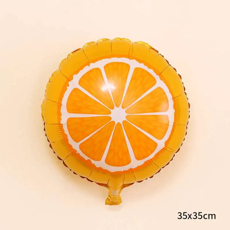 

2019 1pcs Watermelon Pineapple Ice-cream Fruit Shapes Foil Balloon Summer Birthday Party Supplies Balloons