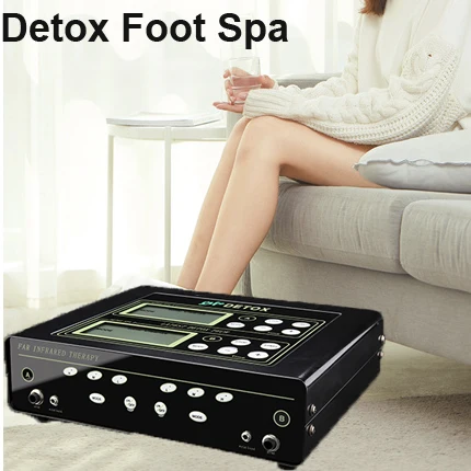 

Detox Foot Spa With Dual big LCD Display Foot Relaxtion Detox Steel House of Main Machine Negative Ion AH-08