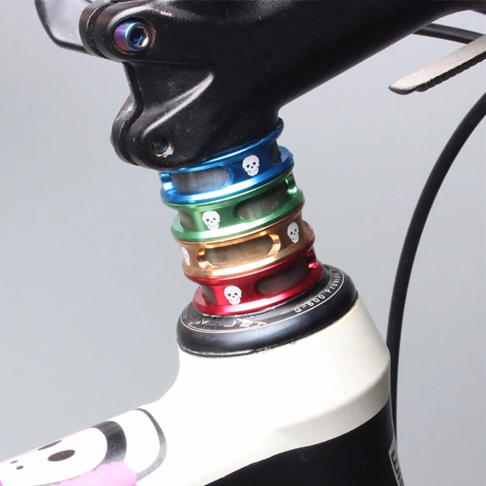 Велосипед шайба для рулевой колонки полые Spacer 28,6 мм Алюминий сплава передняя вилка горный велосипед
