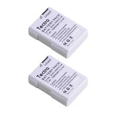 2 batteries 1500mAh pour Nikon D3100 D3200 D3300 D3400 D3500 D5600 D5100 D5200 P7000