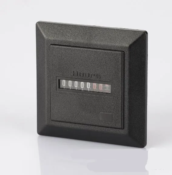 New 50Hz AC 24V 110V 220v Hour meter Non Resettable square sealed hours