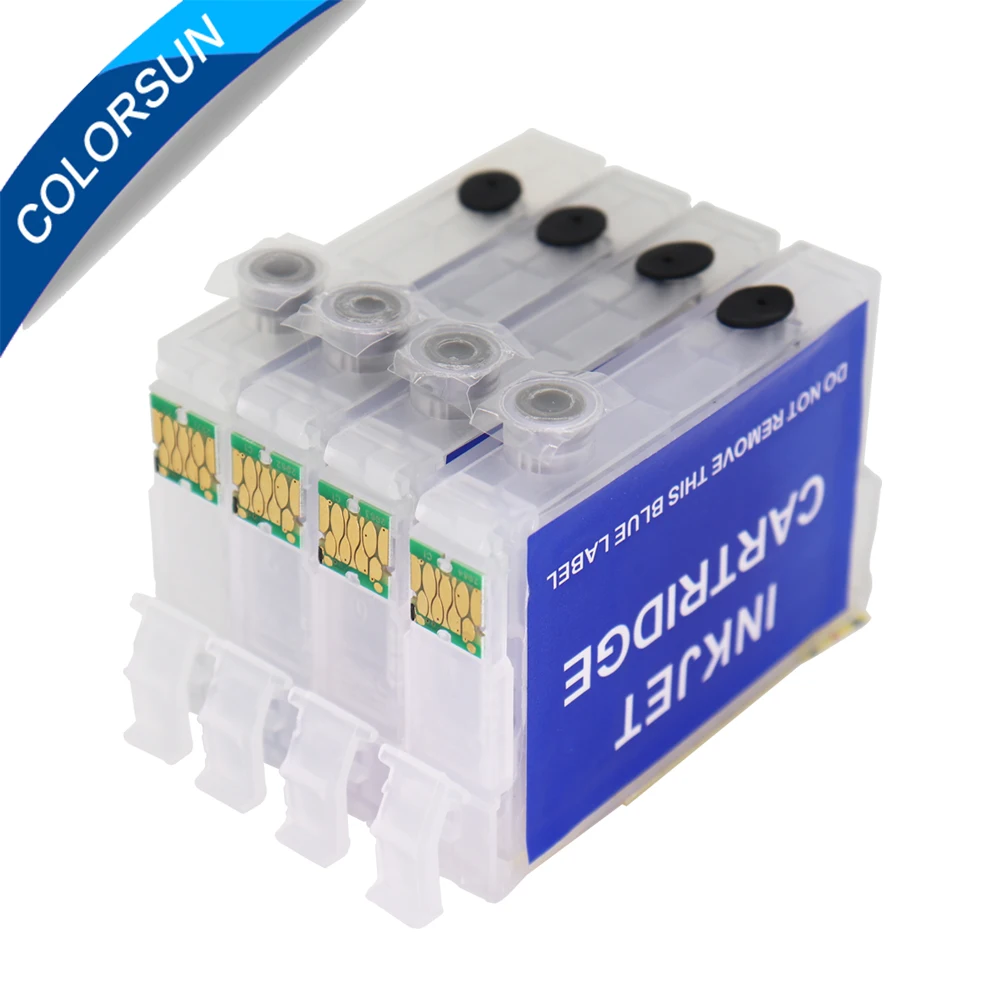 Colorsun T1621 T1631 многоразовый картридж для чернил epson модель WF 2750DWF 2750 2760 дюйма 2010 Вт