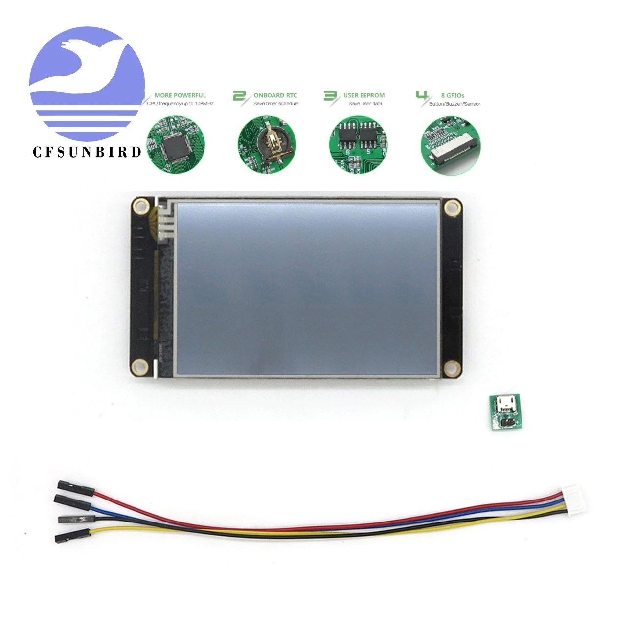 3 5 &quotNextion Enhanced HMI Интеллектуальный USART UART с последовательным сенсорным TFT