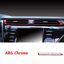 ABS Plastic For Toyota Camry 2018 2019 font b Car b font middle air outlet Decoration