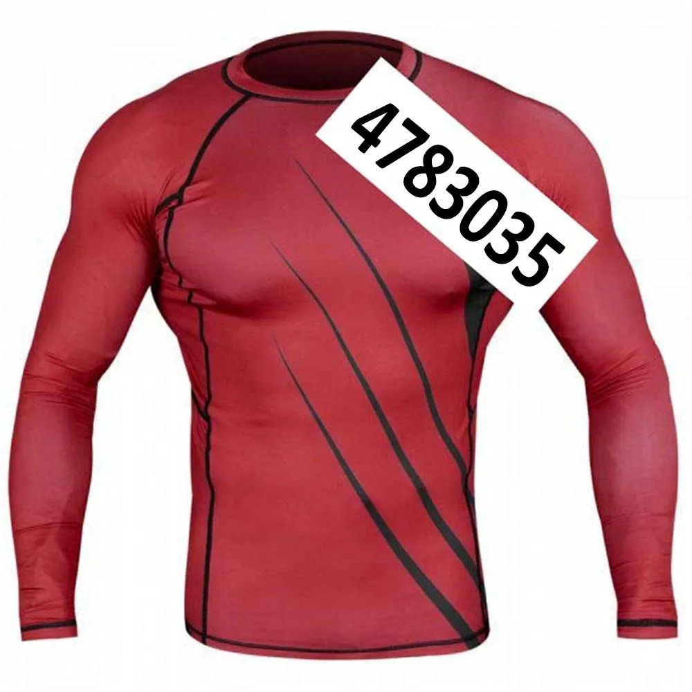 

MMATRUNKS New Promotions Long-sleeved Boxing Rashguard Muay Thai BJJ Boxing Jerseys Fitness Men Training GI MMA Boxeo rashguard