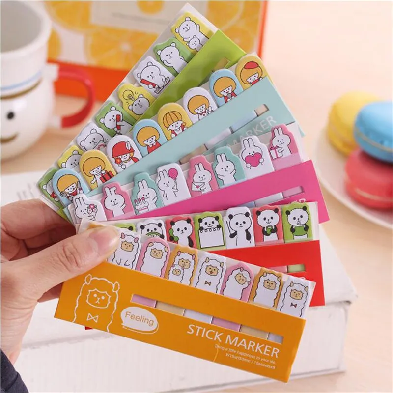 Cartoon Panda Emoji Sticky Notes Material Escolar Post It Note Pad