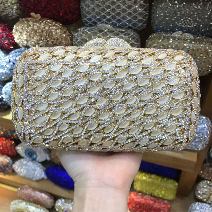 Женские роскошные клатчи на каждый день с кристаллами дизайнерские вечерние