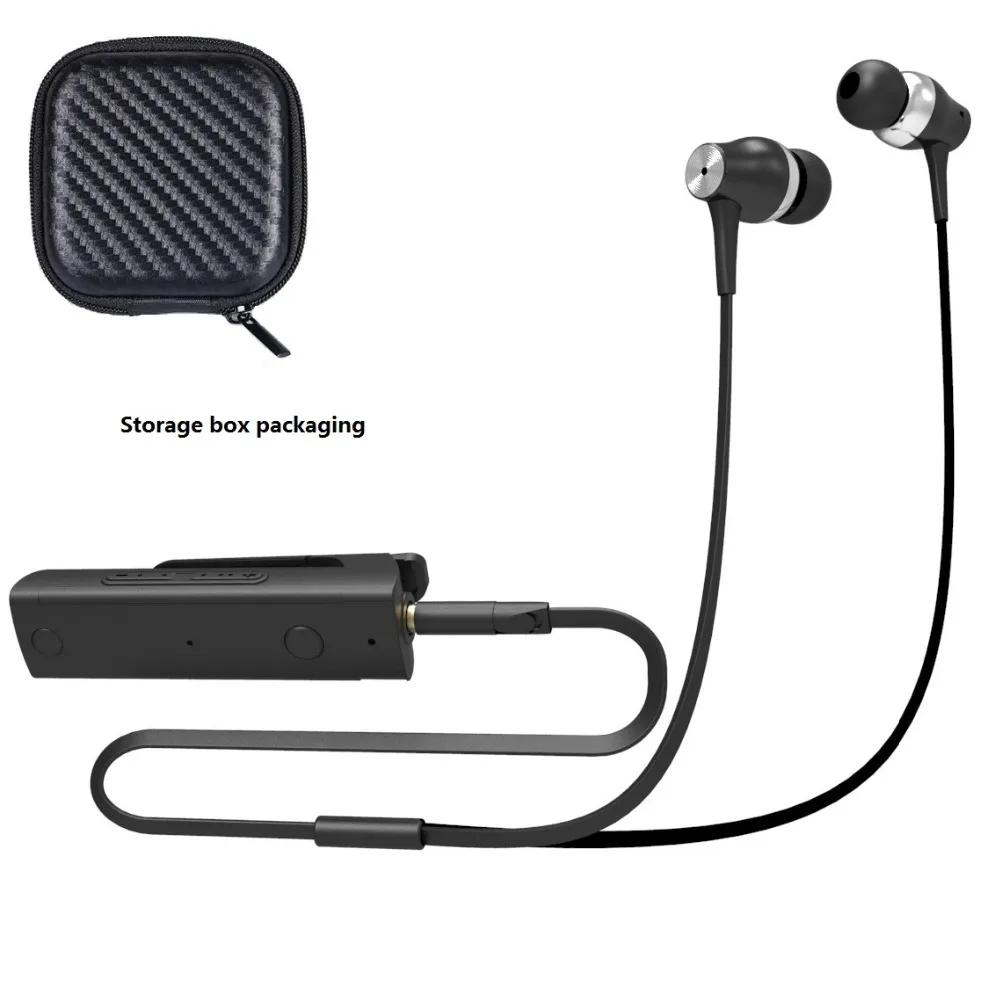 GDLYL спорт тяжелый бас петличный ушной раковины Беспроводной Bluetooth наушники синий