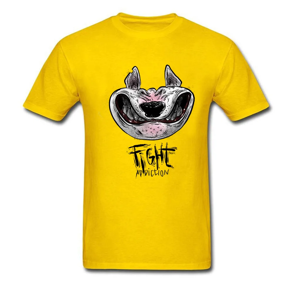 Fight addiction_yellow