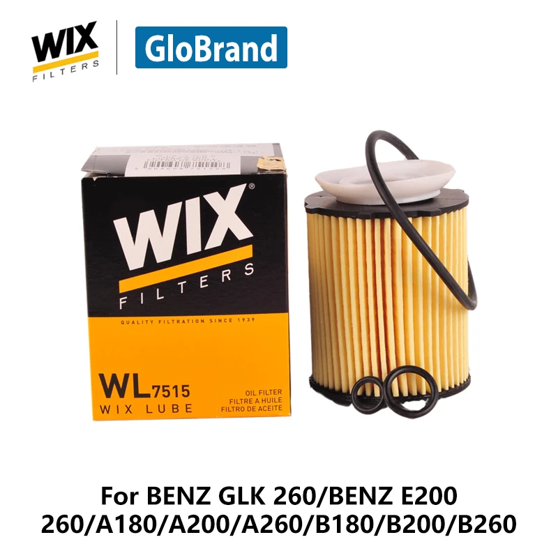WiX car oil Filter/Machine filter WL7515 for BENZ GLK 260/BENZ E200/260