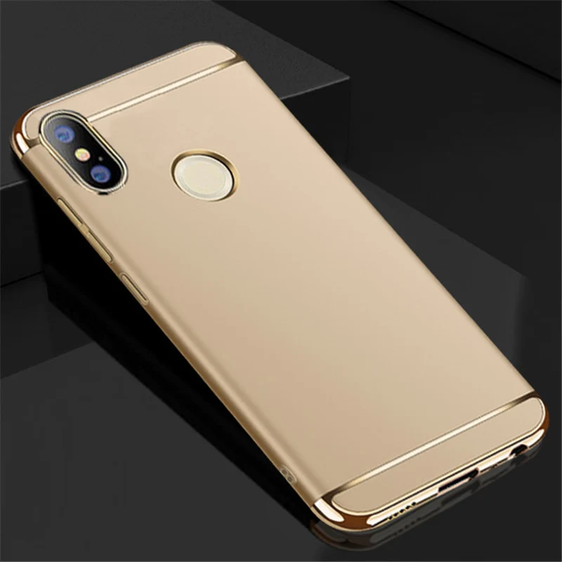 360 полный защитный жесткий чехол для Xiaomi Redmi Note 7 Pro Note 2 3 Y3 с золотым покрытием бампер чехол для Redmi 7 7A Redmi 4 4A