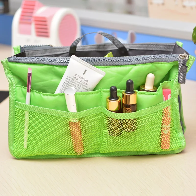 Urijk высокое качество Несессер для косметики в сумка с двойным замком портативный универсальный портативный походные сумки макияж сумки