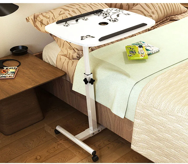

LK377 Best Computer Desk Office Laptop Stand with USB Fans Fashion 360 Degree Rotary& Can Be Tilted Laptop Desk for Bed