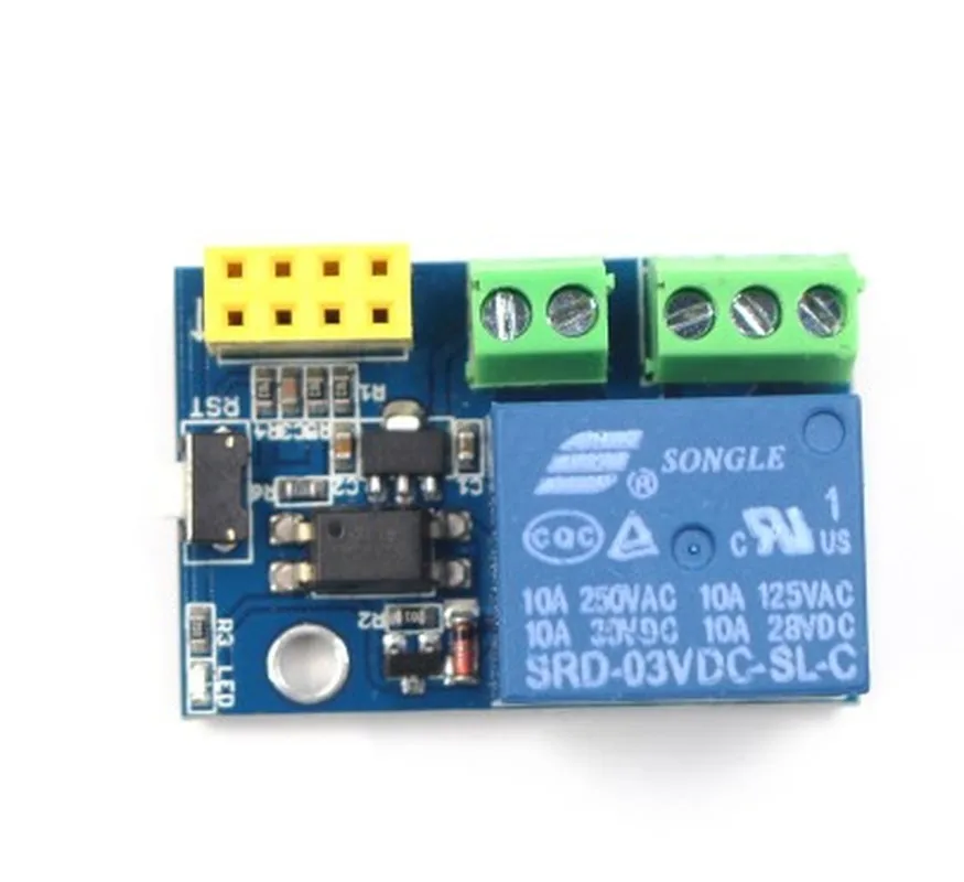 

1pcs ESP8266 ESP-01S Relay module relay WIFI intelligent socket U34 #Hbm0252
