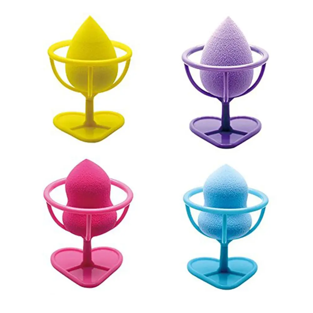 

1PC Makeup Powder Puff Drying Holder Egg Stand Beauty Sponge Display Rack Shelf Drying Rack Make Up Storage Tool