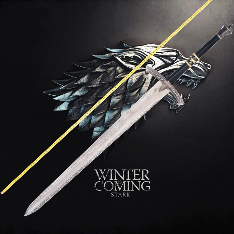 Game of Thrones Ice Sword House Stark of Winterfell Ancestral sword Film and television props
