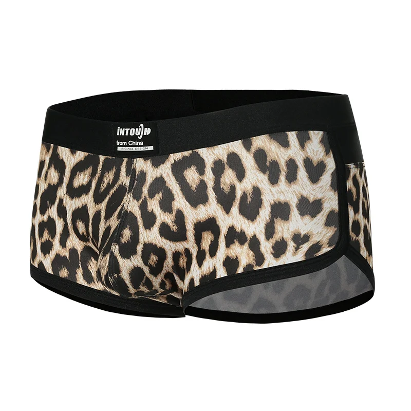Buy INTOUCH / leopard men's underwear boxers wild sexy