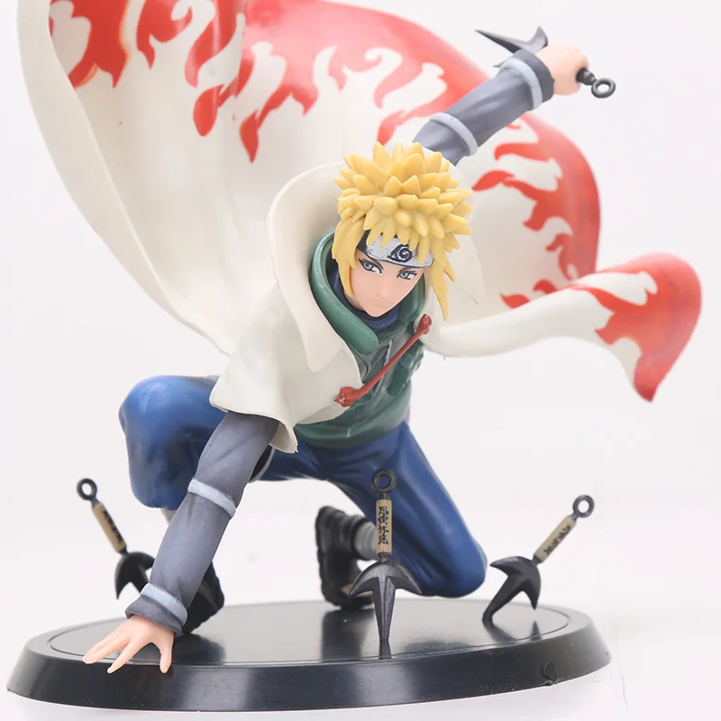 Naruto Shippuden Namikaze Minato Коллекционная модель игрушки из ПВХ 14 см|model toy|naruto shippudenfigures