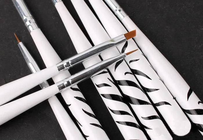 Набор кистей для рисования 8 шт./компл.|dot painting|brush nail artgel brush |