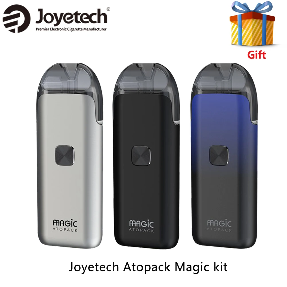 Оригинальный Joyetech Atopack Magic Starter kit 1300 мАч 7 мл картридж Pod & NCFilm нагреватель электронные сигареты все-в-одном система Vape комплект