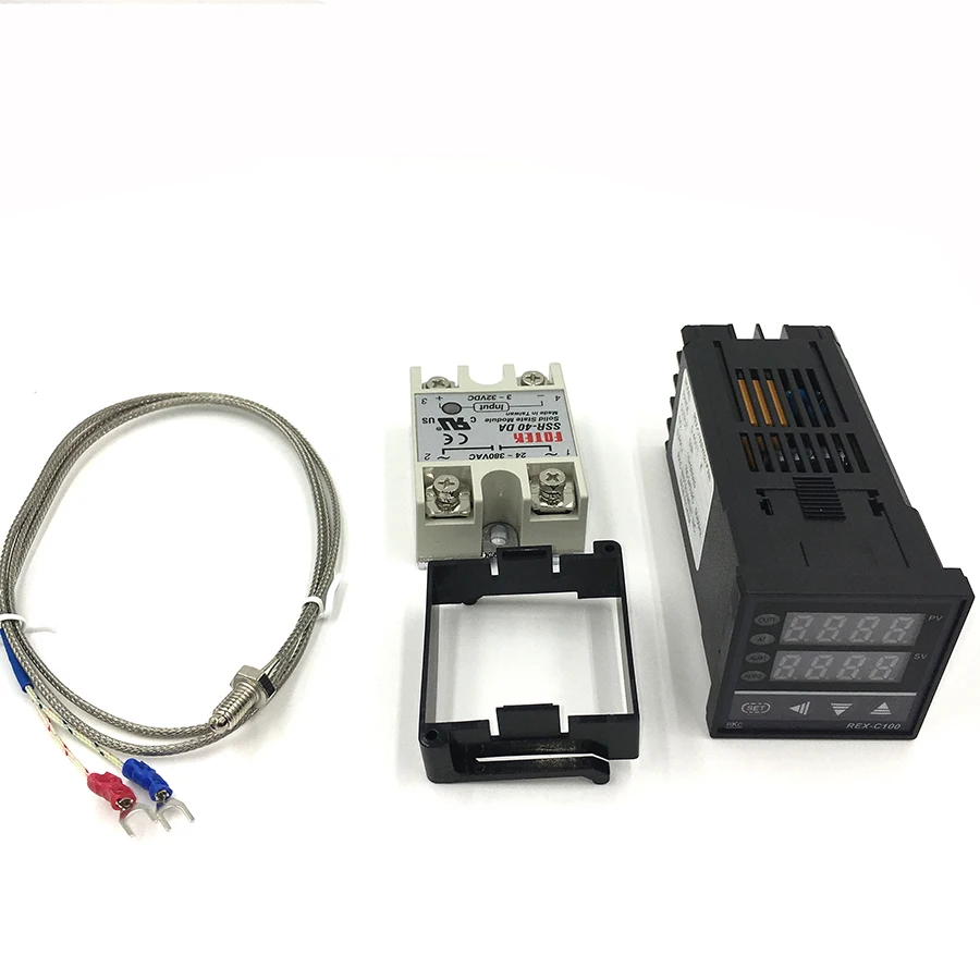 Digital PID Temperature Controller Thermostat REX-C100FK02-M*AN Relay Digital PID Temperature Controller Thermostat REX-C100FK02-M*AN Relay