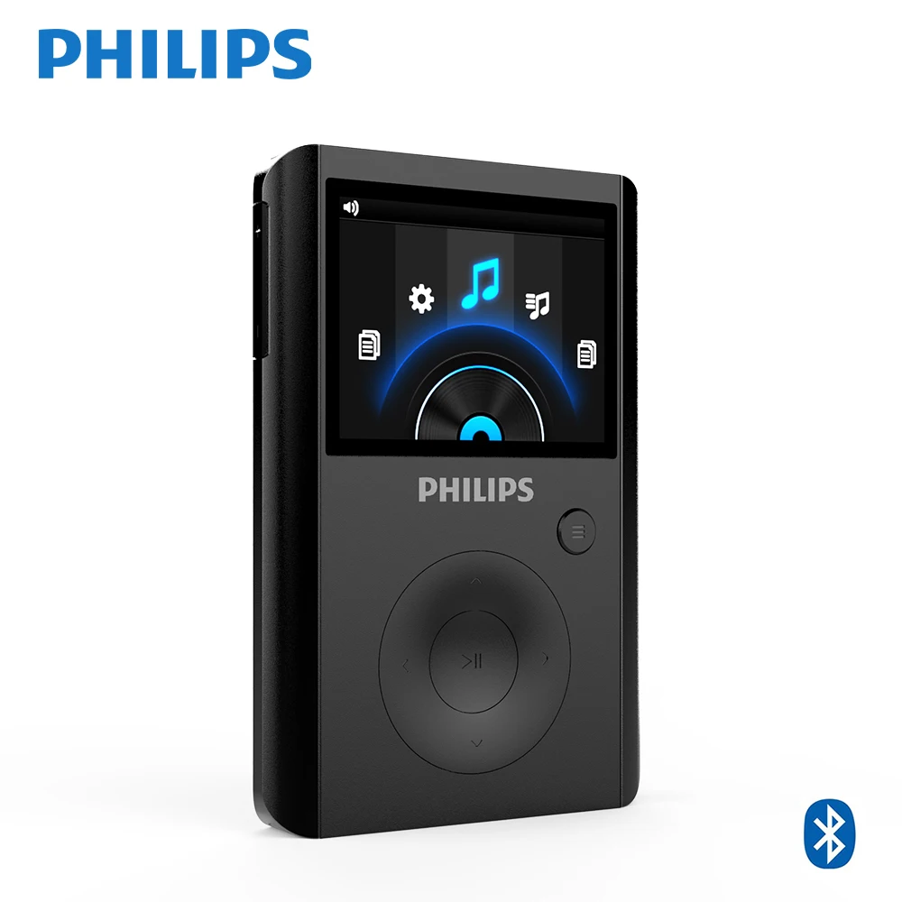 Philips оригинальный HIFI DSD MP3 плеер Bluetooth 32 Гб музыкальный 28 часов воспроизведения
