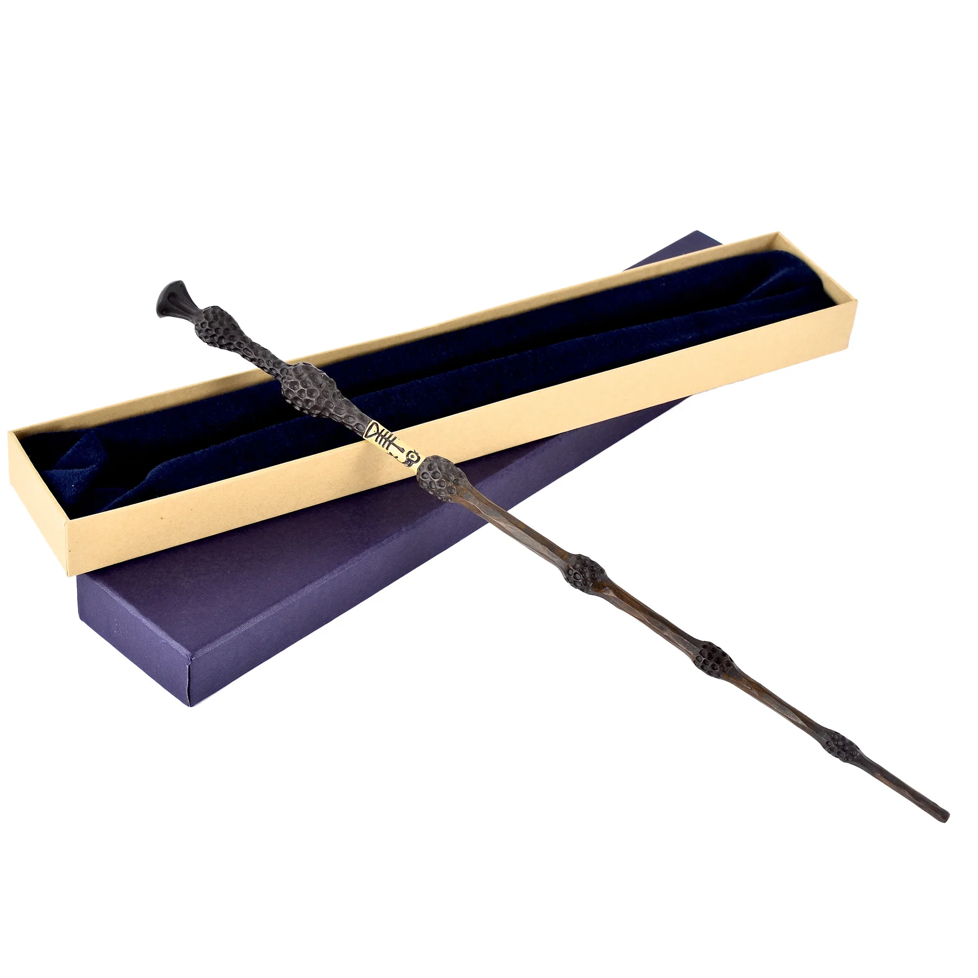 

37CM Quality Metal Core Deluxe COS Albus Dumbledore Magic Wand of Magical Stick with Gift Box pack of Harri potter