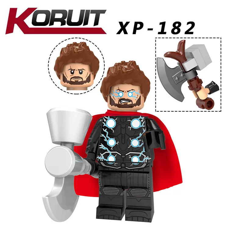 

Single Sale Compatible LegoINGlys Super Heroes Avengers Endgame Thor Black Widow ROCKET RACCOON Bricks Action Toys Boy Gifts