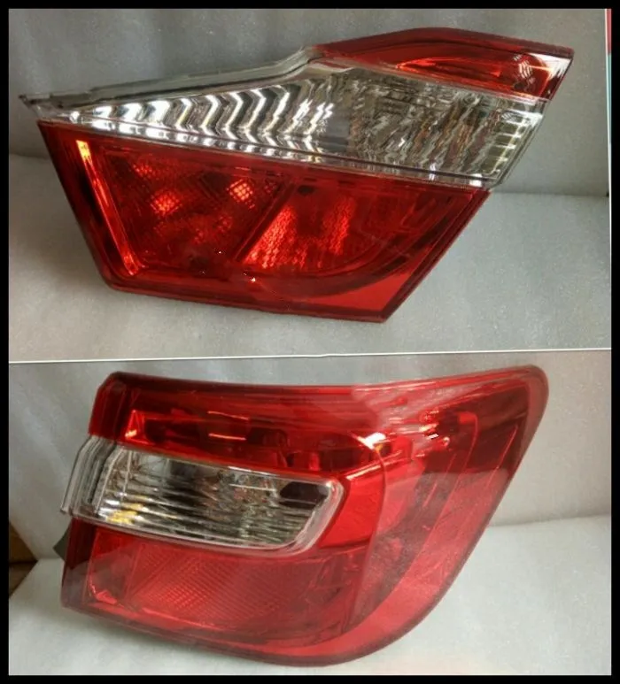 

eOsuns LED warning light + brake light + turn signal rear bumper light reflector for Toyota camry 2012-2014