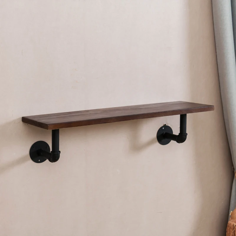 MTTUZK المطاوع الحديد انبوب ماء الجرف خزانة رف جدار الحائط لوح تقسيم الجدار شنقا رف رف خشبي MTTUZK المطاوع الحديد انبوب ماء الجرف خزانة رف جدار الحائط لوح تقسيم الجدار شنقا رف رف خشبي