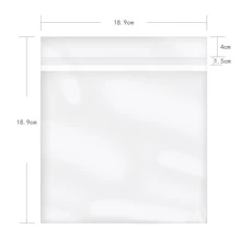 LEORY 50 шт. 7 дюймов защита для хранения виниловых пластин Lp OPP сумка для проигрывателя Cd виниловых пластин аксессуары 18,9 см* 18,9 см