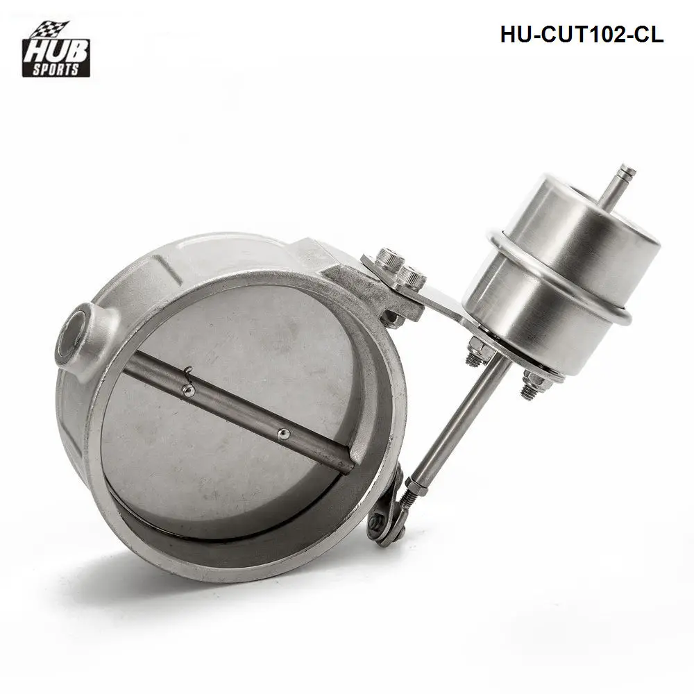 NEW Vacuum Activated Exhaust Cutout / Dump 102MM Close Style Pressure: about 1 BAR For Toyota rav4 HU-CUT102-CL