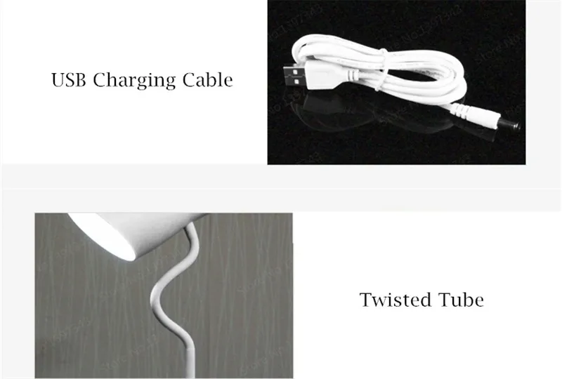 Современный складной светодиодный настольный светильник USB Перезаряжаемый Настольный для обучения лампа детская прикраватная лампа для чтения свет Abajur TLL-404
