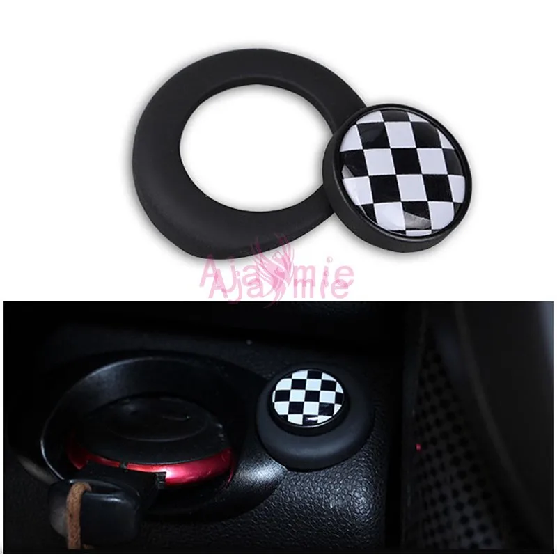 

Аксессуары для BMW Mini Cooper Countryman R53 R55 R56 R57 R58 R60 R61 внутренняя кнопка запуска и остановки двигателя накладка отделка автомобильный Стайлинг